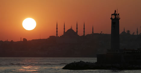 Istanbul sunset