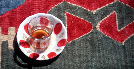 Tea in Istanbul, Turkey